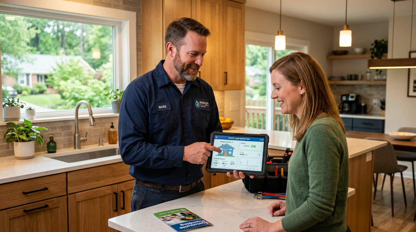 Smart leak detection technology